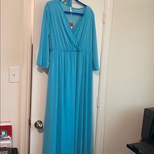 Pink Blush Maternity Dress Plus Size